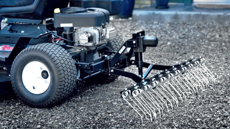 GM elektro rive monteret på havetraktor
